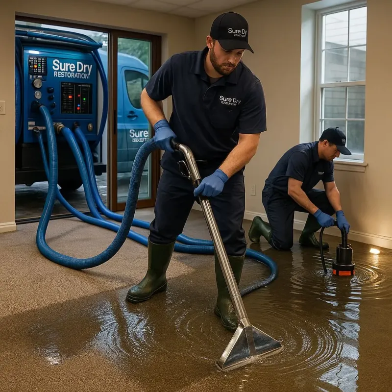 Water Extraction and Removal process in Roundup, MT